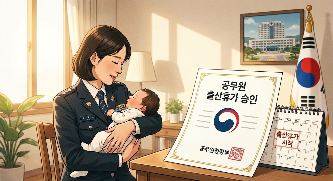 2026 공무원 출산휴가 개정 총정리: 배우자 20일 확대 및 미숙아 100일 기준