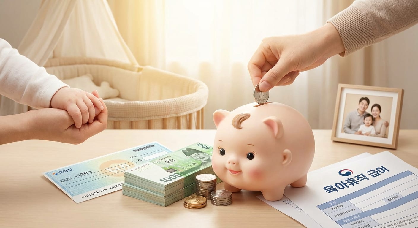 2026 아빠 육아휴직 보너스 총정리: 6+6 부모육아휴직제 자격 및 급여 안내