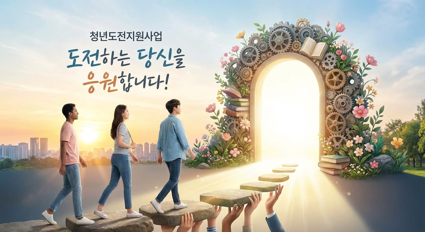 최대 350만 원 받는 청년도전지원사업📢 2026년 신청조건·참여수당 총정리!