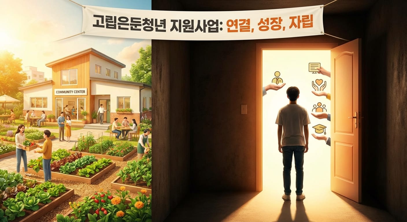 고립은둔청년을 위한 서울시 맞춤 지원사업💬 신청 자격부터 상담·지원금까지 한눈에!