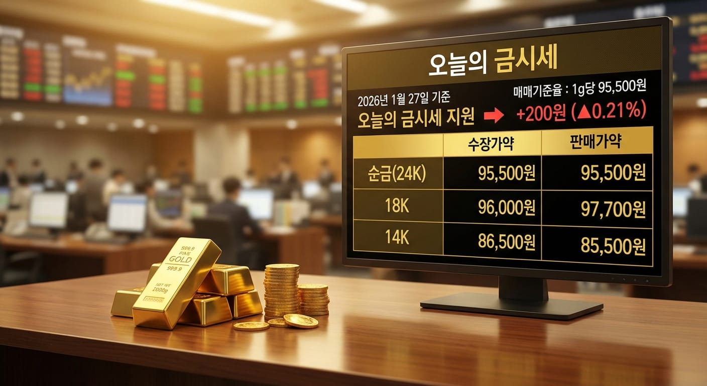 금 시세만 믿다가는 낭패? 골드바 구매 전 확인해야 할 부가세와 공임비 정리